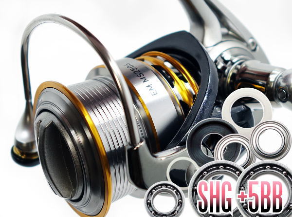 ダイワ16 エメラルダス 2508PE-H-DH【フルベアリング６BBセット済】 16エメラルダス 2508PE-DH,2508PE-H-DH用 MAX12BB フルベアリング