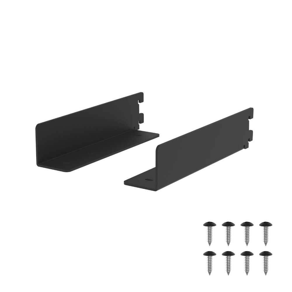 楽天市場】【公式】LABRICO ラブリコ 棚受 アイアン 190 ブラック IXK