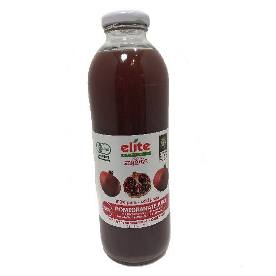 楽天市場 新容器 Elite オーガニックざくろジュース ７００ml 有機ジュース コールドプレス製法 コールドプレスジュース ジュースクレンズ 有機認証 保存料不使用 砂糖不使用 着色料不使用 ザクロジュース 100 無添加 葉酸 妊活 平凡家族