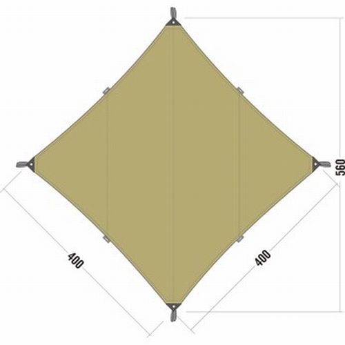エバニュー EVERNEW Tarp TC3 アウトドア キャンプ テント タープ コットン 20,625円