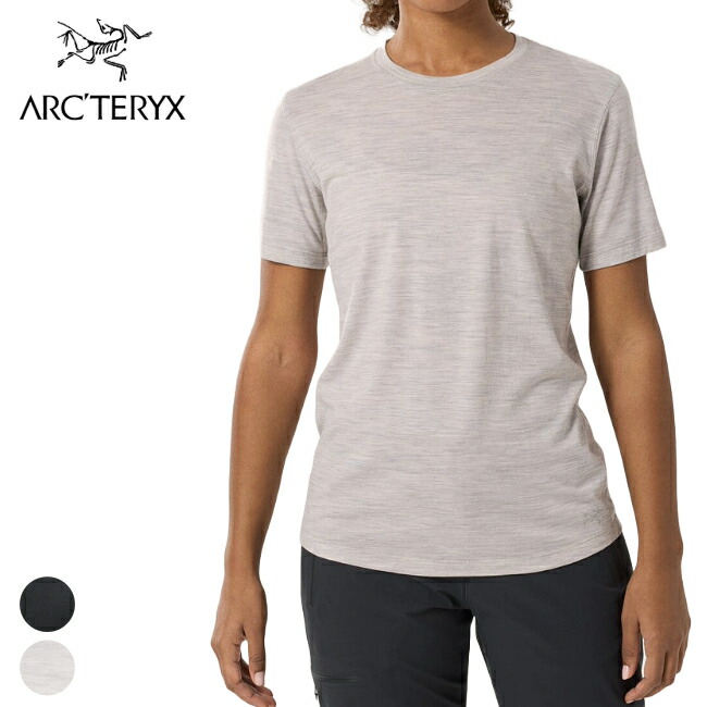 アークテリクス ARC\u0027TERYX ラナ メリノウール クルー ショートスリーブ ウィメンズ アウトドア ハイキング トレッキング