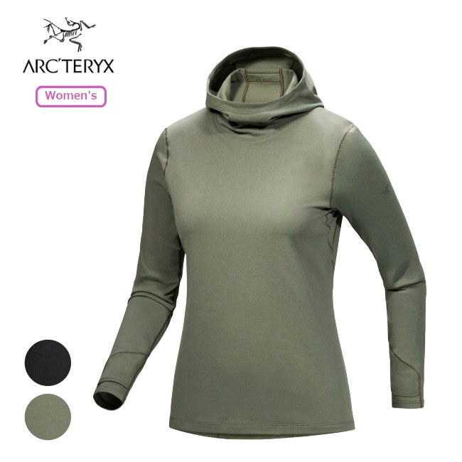 アークテリクス ARC'TERYX テイマ サーマルフーディ ウィメンズ Taema Thermal Hoody Ws ロングスリーブ ベースレイヤー 長袖 X000010257