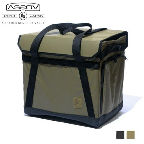 アッソブ AS2OV NYLON POLYCA FOLDING CONTAINER 折り畳みコンテナ 収納 ケース アウトドア キャンプ