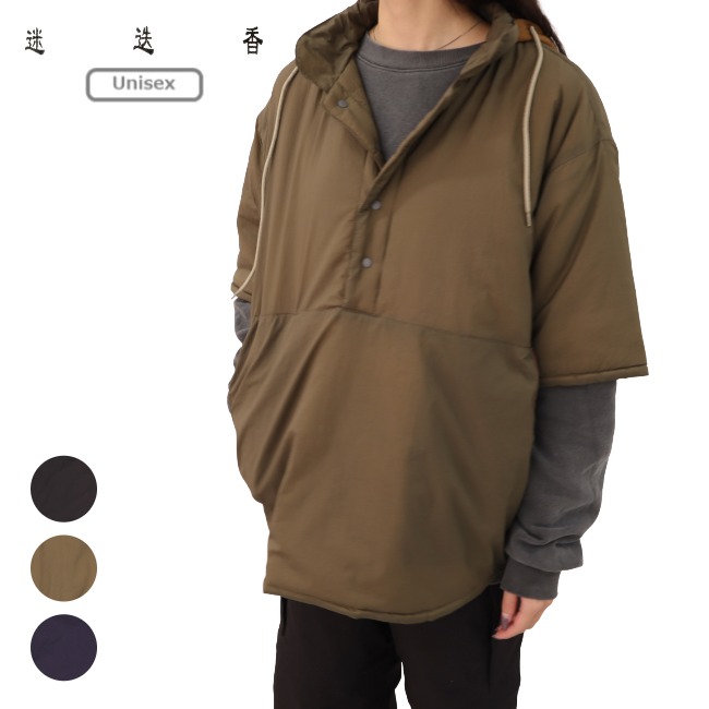 マンネンロウ 迷迭香 パデッドシャツ PADDED SHIRT 半袖 インサレーション オクタ 中綿 防寒 保温 トップス MSH-6