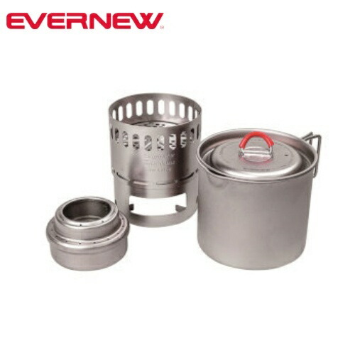エバニュー EVERNEW Ti Mug pot 500 Stove set アルコール ストーブ バーナー UL ウルトラライト 登山 ハイキング