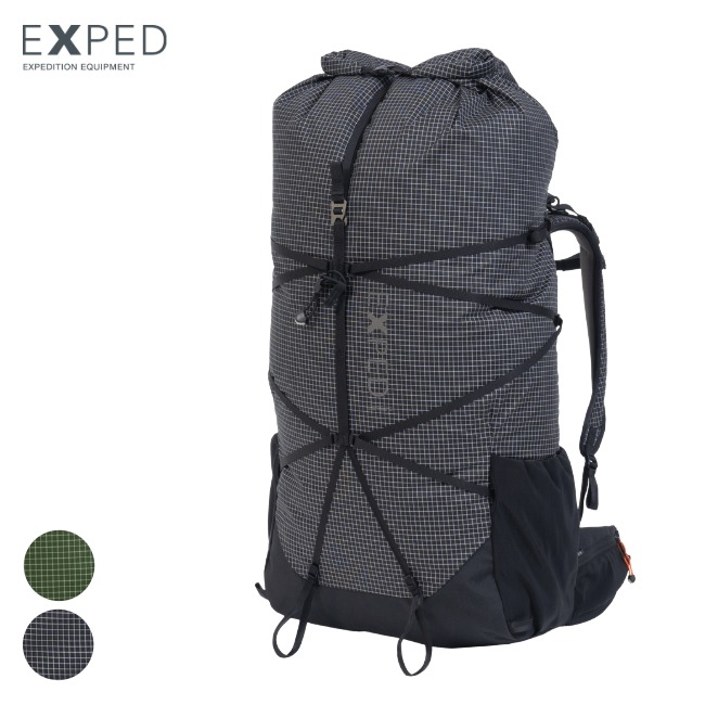 エクスペド EXPED ライトニング 60 Lightning 60 ロールトップ バックパック ザック 軽量 テント泊 縦走登山 ロングトレイル 396500