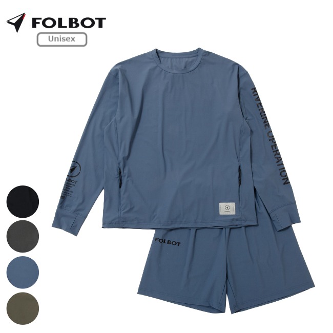 フォルボット FOLBOT PFU LS 水陸両用 セットアップ UPF50+ 吸水速乾 抗菌防臭 接触冷感 FT-PFU00087｜GLAGH グラフ
