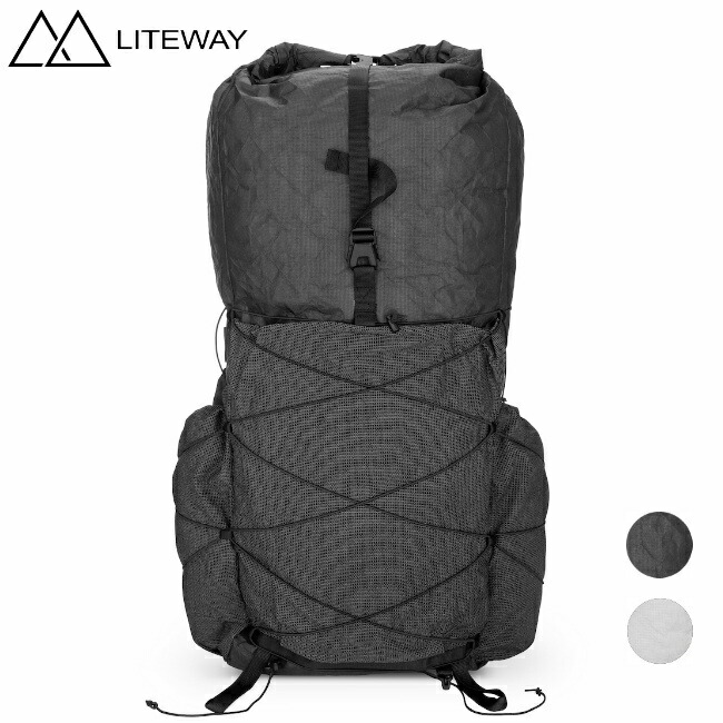 楽天市場】ライトウェイ LITEWAY GRAMLESS PACK 35L (ECOPAK EPX200) ザック 軽量 耐久 : GLAGH グラフ