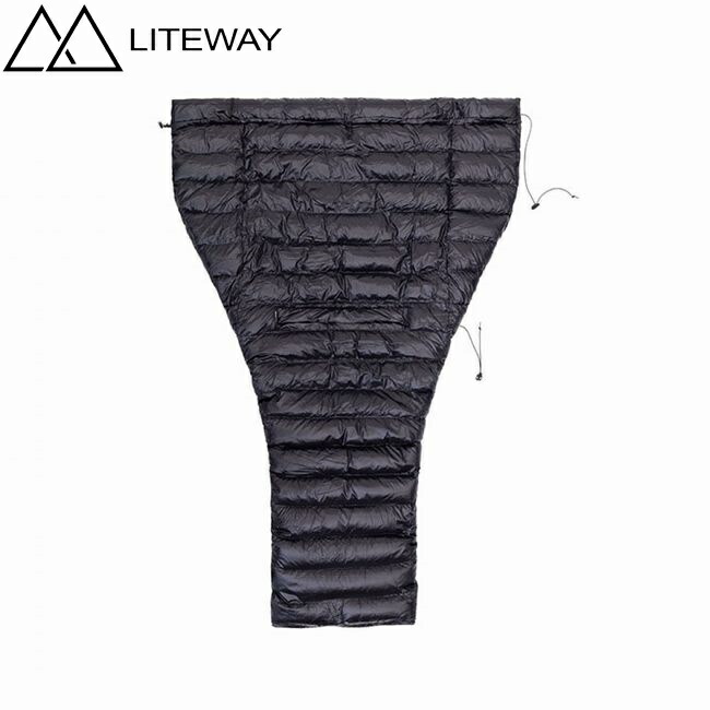 LITEWAY ライトウエイ スリーパーキルト APEX 20D Liteway equipment Sleeper apex quilt - Demonstration - YouTube