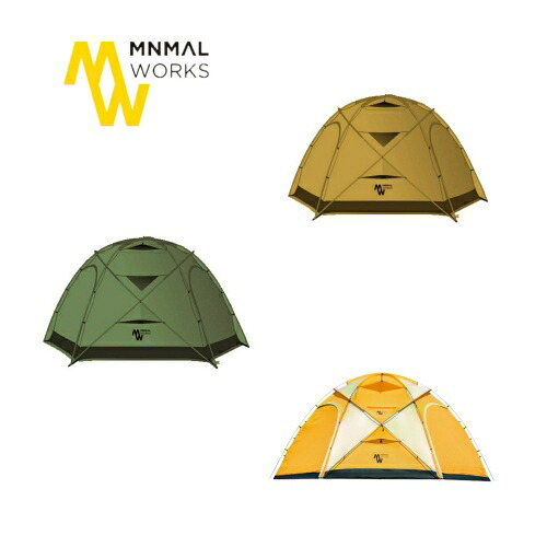 【先着限定最大7,500円OFFクーポン 7/18～】 ミニマルワークス MINIMAL WORKS マンゴーステーション プラス Mango station plus アウトドア キャンプ テント 自立型 ドームシェルター｜GLAGH グラフ