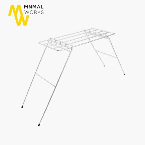 ミニマルワークス MINIMAL WORKS アイアンシェルフ IRON SHELF アウトドア キャンプ 焚き火 グリルスタンド