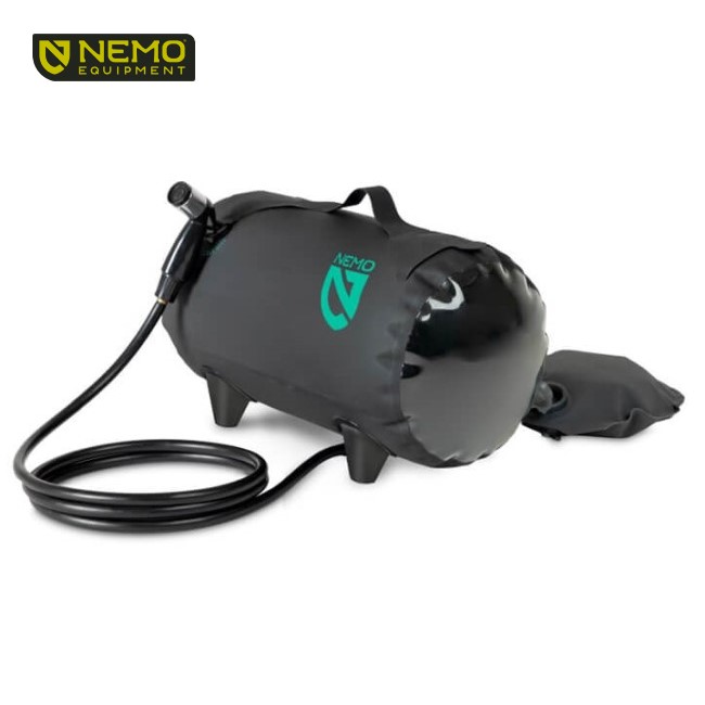 【先着限定最大7,500円OFFクーポン 7/18~】 ニーモ NEMO ヘリオ プレッシャーシャワー HELIO PRESSURE SHOWER 携帯用 ポータブル シャワー SUP サーフィン キャンプ カヤック|GLAGH グラフ