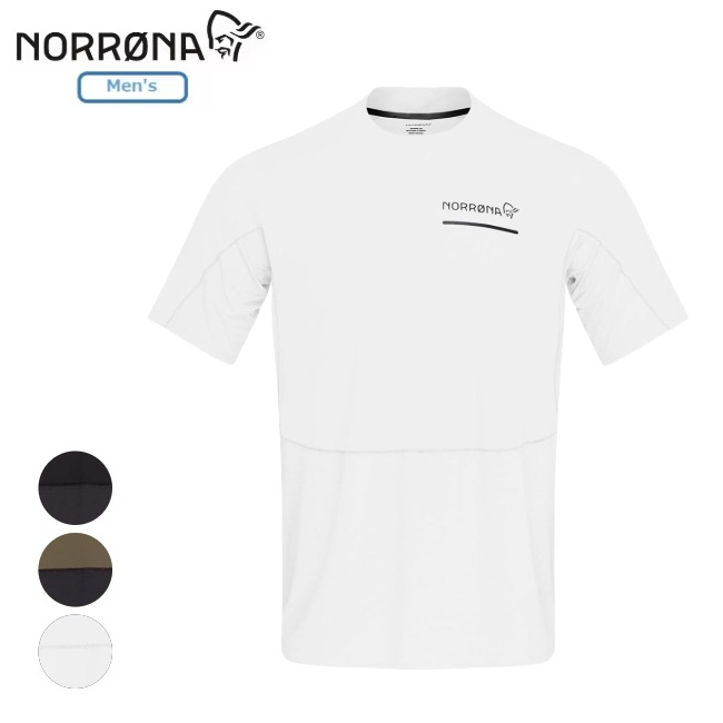 【先着限定最大7,500円OFFクーポン 7/18～】 ノローナ NORRONA セーニャ イコライザー ライトウェイト ティーシャツ メンズ senja equaliser lightweight T-shirt Ms Tシャツ 半袖 トレラン 登山 5826-23｜GLAGH グラフ