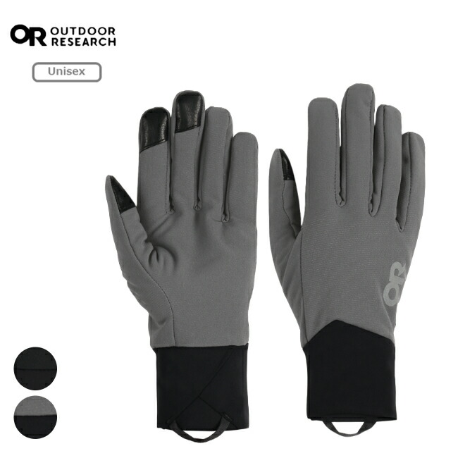 アウトドアリサーチ OUTDOOR RESEARCH メソーストライドグローブ ユニセックス Methow Stride Gloves タッチスクリーン対応 ソフトシェル 19845940