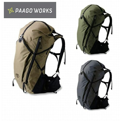 パーゴワークス PAAGOWORKS バディ33 BUDDY33 登山 バックパック トレッキング リュック キャンプ｜GLAGH グラフ
