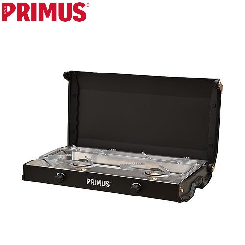 プリムス PRIMUS キンジャ 正規品 ツーバーナー キャンプ アウトドア コンパクト OD缶 ガスコンロ 2口コンロ レジャー 持ち運び 鍋 バーベキュー BBQ 防災 グッズ ミニマルデザイン スタイリッシュ 北欧デザイン すっきり収納 薄型 お庭キャンプ ベランピング P-CKJ-2|GLAGH グラフ