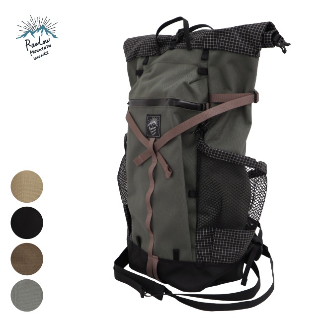 ロウロウマウンテンワークス RawLow Mountain Works バンビ コーデュラ1000 ナイロン Bambi CORDURA1000 Nylon バックパック デイパック ザック リュック｜GLAGH グラフ