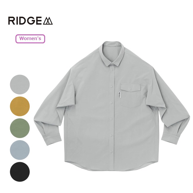 リッジマウンテンギア RIDGE MOUNTAIN GEAR ベーシックロングスリーブシャツ ウィメンズ 2026 Basic Long Sleeve Shirt Ws 2026 長袖シャツ トップス デイリー