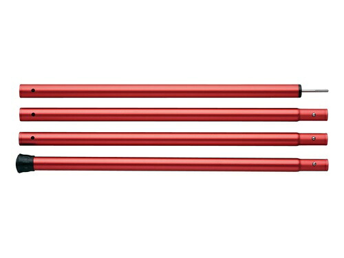 スノーピーク snow peak ウイングポールレッド 240cm