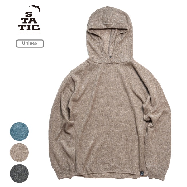 【先着限定最大7,500円OFFクーポン 7/18~】 スタティック STATIC ロアー リラックス フーディ ユニセックス ROAR RELAX HOODY Unisex ミッドレイヤー ロングスリーブ 長袖 フード付き 軽量 カジュアル パーカー キャンプ メリノウール 保温性 通気性 44503|GLAGH グラフ