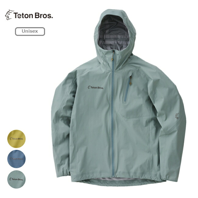 ティートンブロス Teton Bros. フェザーレインジャケット ユニセックス Feather Rain Jacket (Genderless) レインシェル シェル 軽量 TB251-010