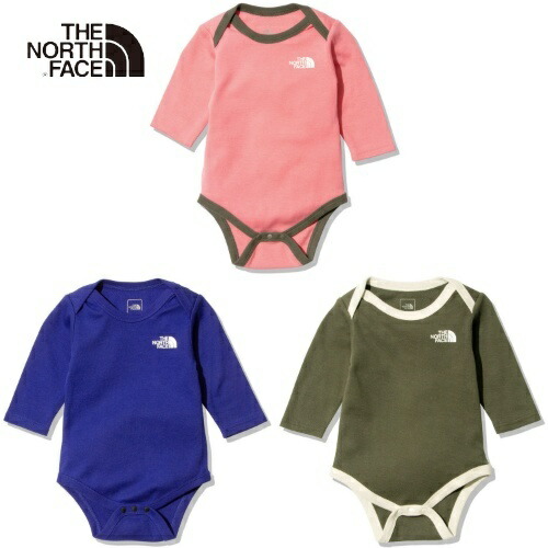 ザ・ノースフェイス THE NORTH FACE ロングスリーブコットンロンパース(ベビー) B L S Cotton Rompers