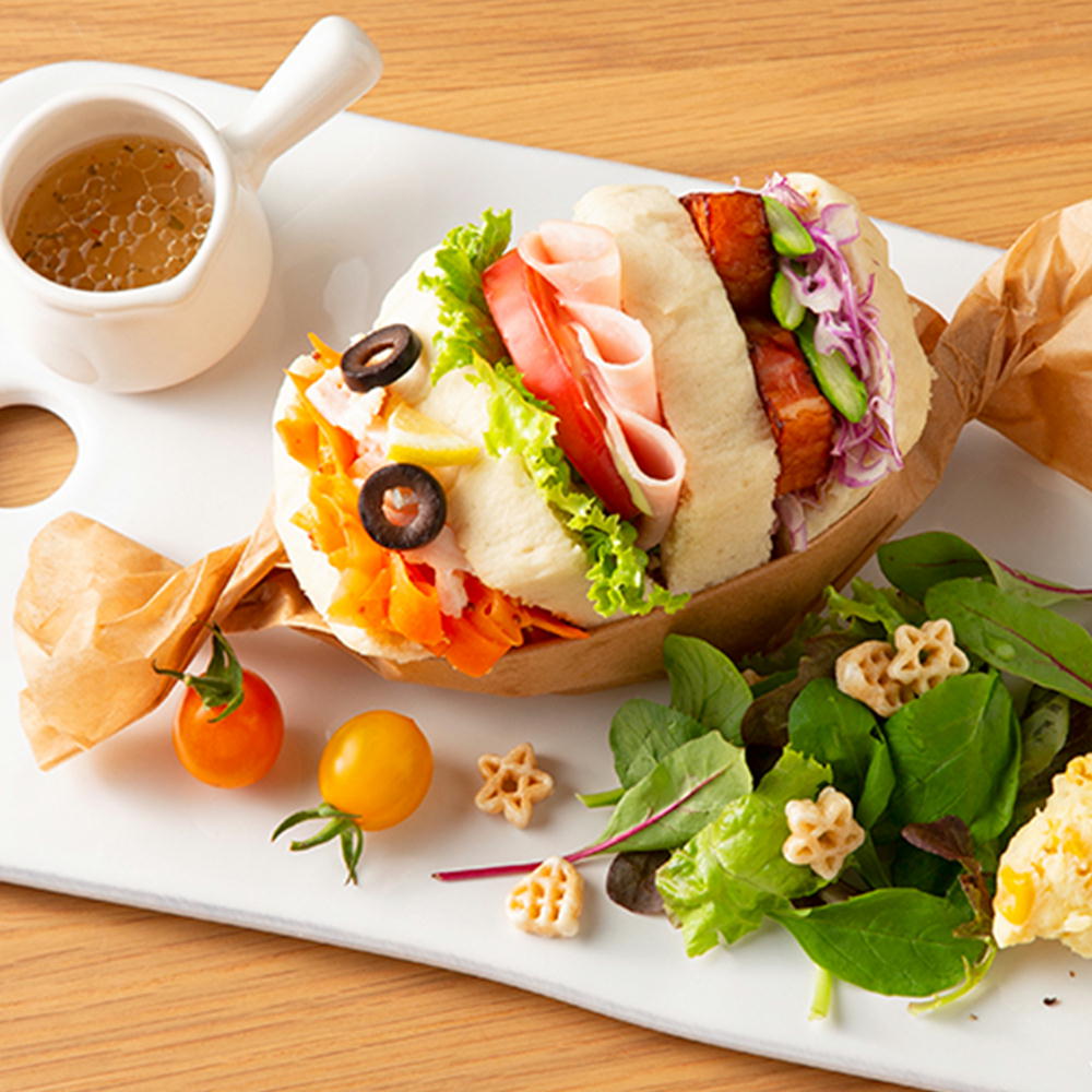 市場 55 グルテンフリー 80g 4袋 ヴィーガン 甘くない食事パンタイプ パックde蒸しパン