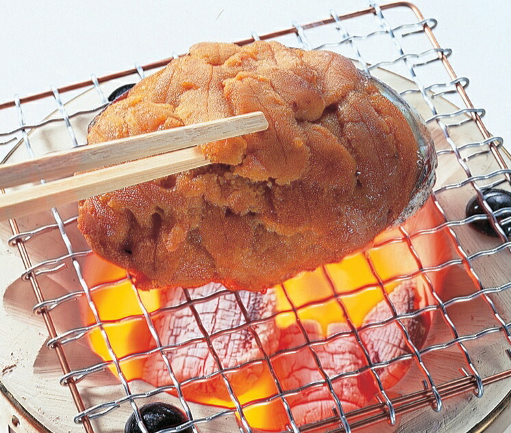【全品P2倍★マラソン限定】(146)焼うに 80g×2個 キタムラサキウニ 冷凍 岩手県洋野町から直送三陸産 父の日