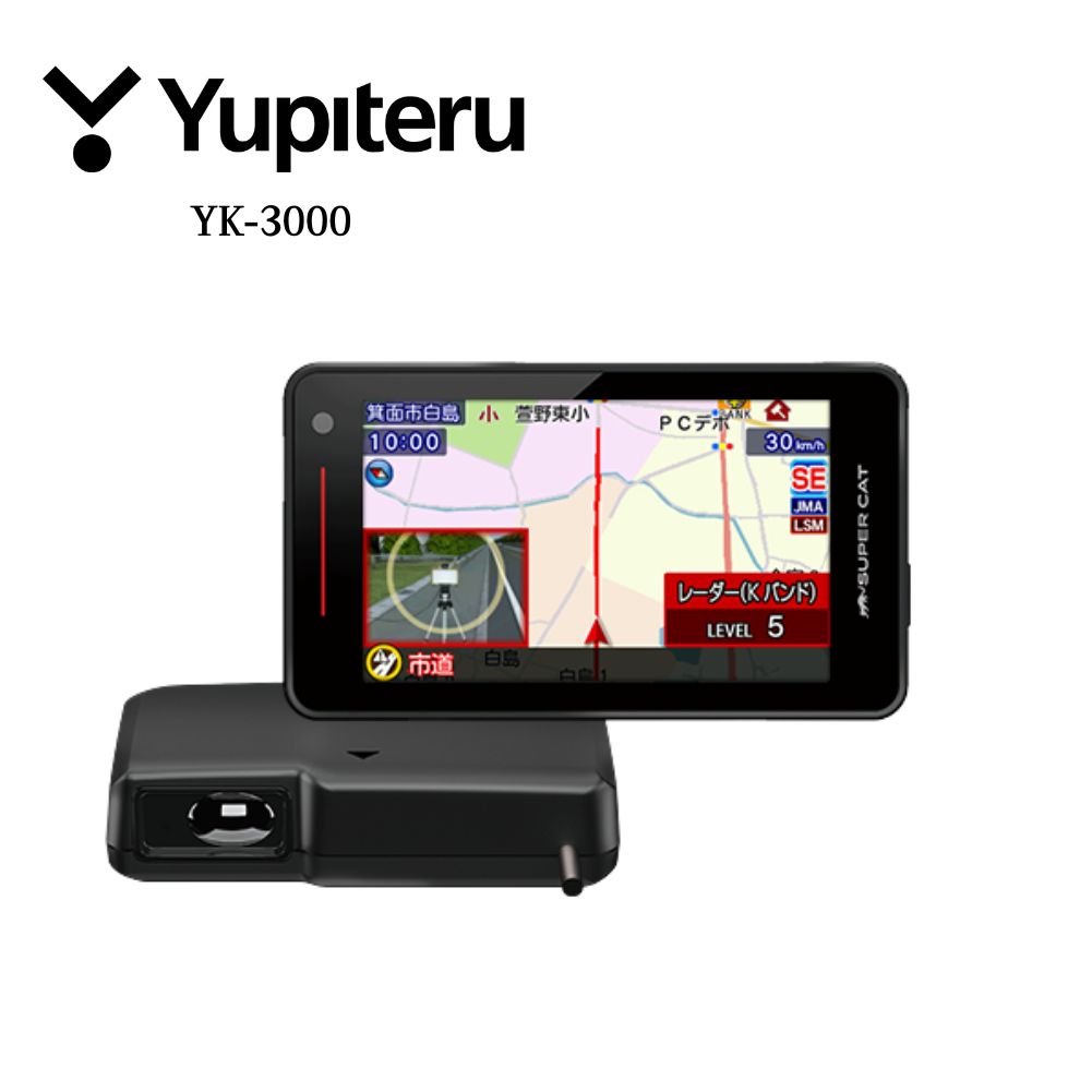 YUPITERU ユピテル YK-3000 レーザー＆レーダー探知機 SUPER CAT 16,188円
