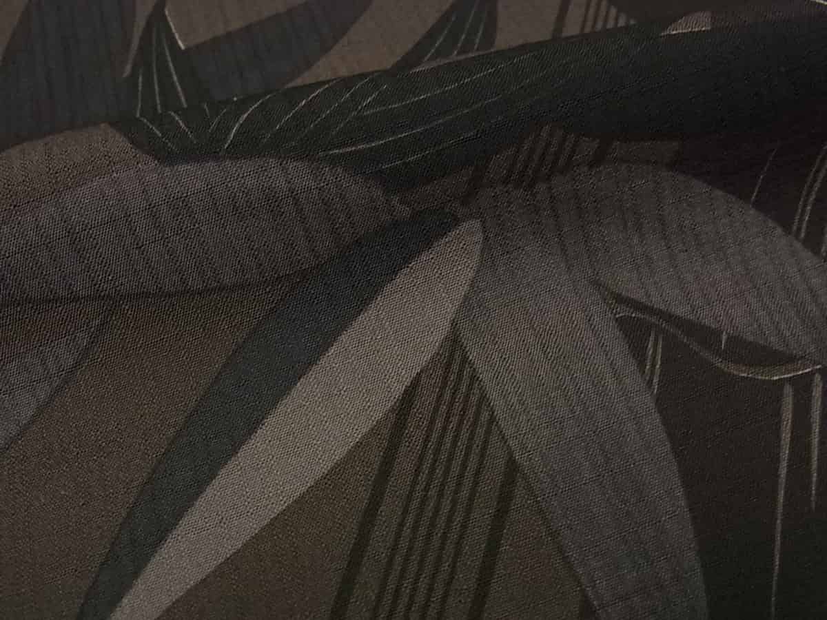 □平和屋□夏物 男性 撫松庵 笹竹文 小紋・浴衣兼用 セオアルファ ...