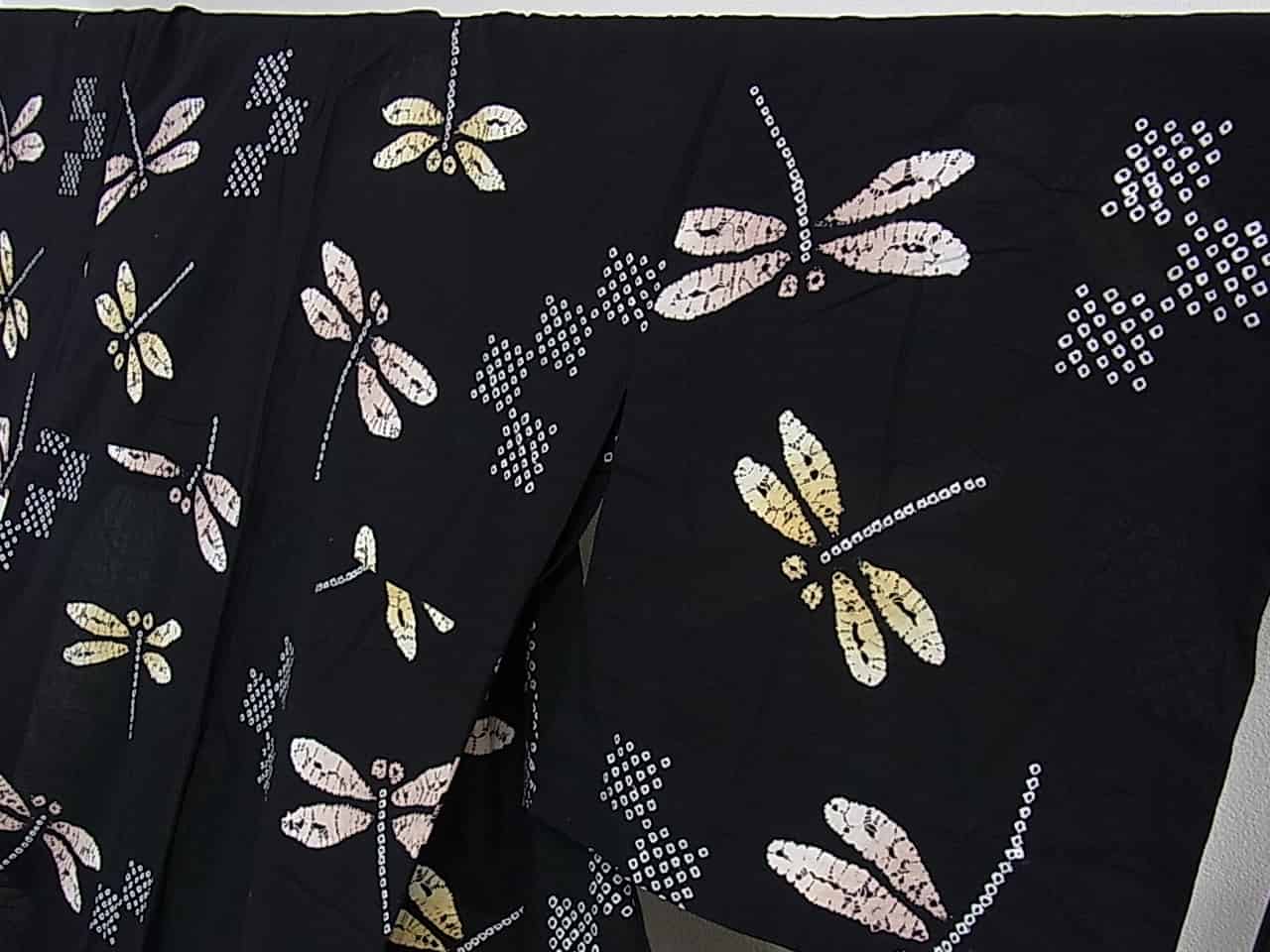 □平和屋□夏物 有松鳴海絞り 浴衣 市松 2s500450 伝統工芸品 逸品 ...