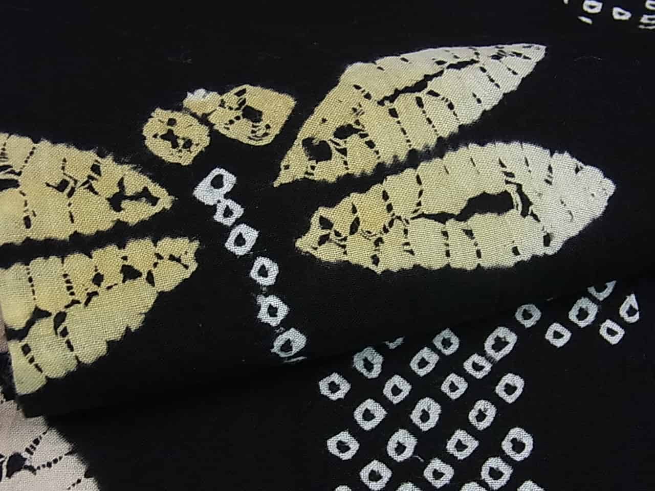 □平和屋□夏物 有松鳴海絞り 浴衣 市松 2s500450 伝統工芸品 逸品 ...