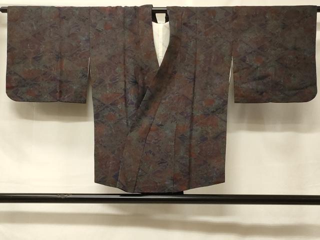 平和屋着物#道中着 菱正倉院花鳥文 金彩 正絹 逸品 CABF1467in|平和屋