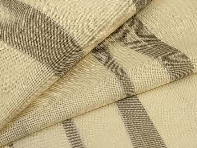 長閑やかさ屋御召しもの＊夏物 小紋 紗 霞文 正絹 珠玉 未当て嵌める AABG5592jd