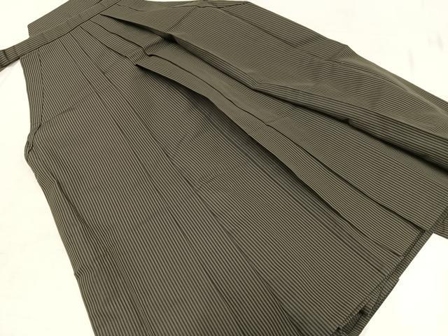 楽天市場】平和屋着物○男性 馬乗り袴 色無地 檜皮色 正絹 逸品  