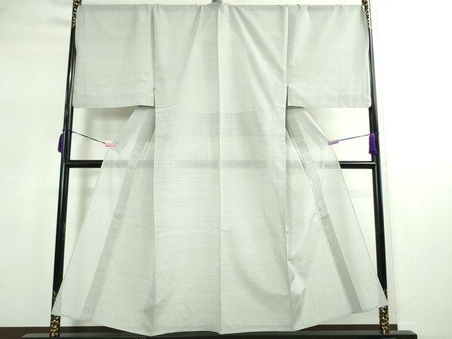 長閑やかさ屋中央局■御前上等 夏物 成人男性 夏大島 白大島 キングサイズ 珠玉 DZAA2247kh4
