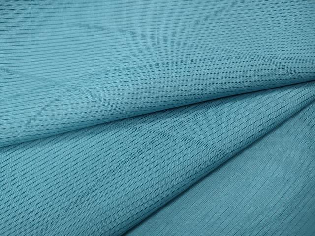 平和屋着物＊夏物 色無地 絽 深縹色 洗える着物 AABA2269jd