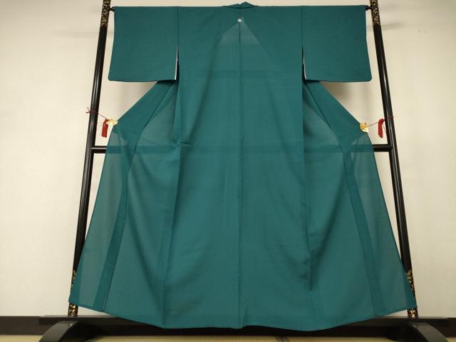 平和屋着物＊夏物 色無地 絽 天鵞絨色 正絹 逸品 AABH9508jd