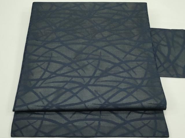 平和屋着物*夏物 全通柄 九寸名古屋帯 芝草文 正絹 逸品 CABJ9030rv|平和屋