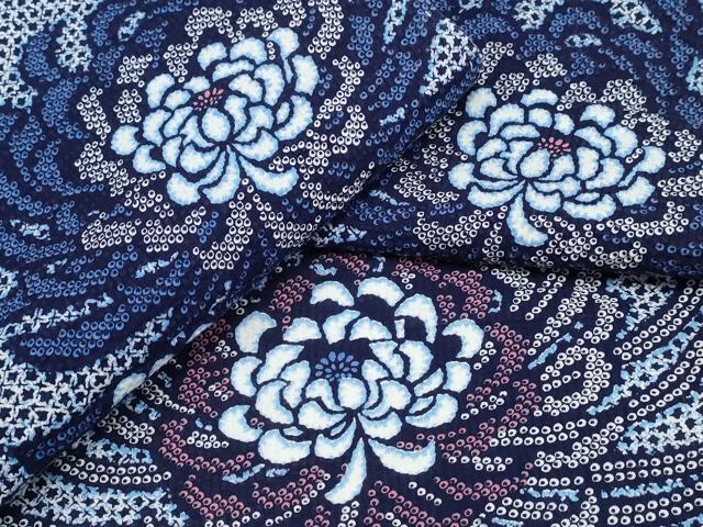 平和屋着物&there4;夏物 浴衣 乱菊 リップル生地 綿 逸品 CABD2771ng｜平和屋 8,644円