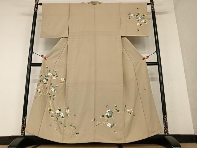 楽天市場】平和屋着物○訪問着 友禅 作家物 春水 更紗花文 金彩 正絹