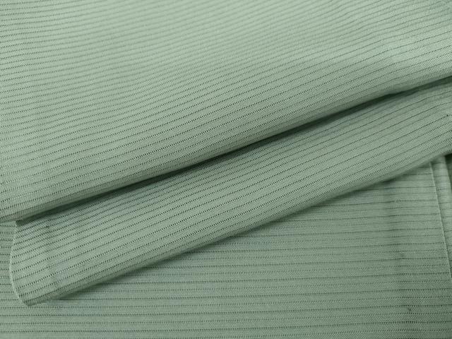 長閑やかさ屋御召しもの＊夏物 色無地 絽 千草色 正絹 珠玉 AABI9771cs