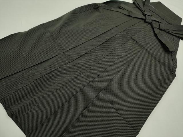 長閑やかさ屋御召しもの＊夏物 成人男性 乗馬者袴 縦絽 縞 正絹 珠玉 CABG2359ze
