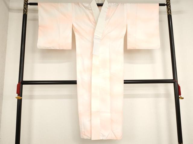 平和屋着物○長襦袢 無双仕立て 暈し染め 広衿仕立て 正絹 逸品 AABD6700ck