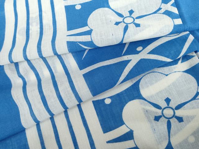 長閑やかさ屋御召しもの＊夏物 小紋 紗 花露芝文 洗える御召しもの AABI9790cs