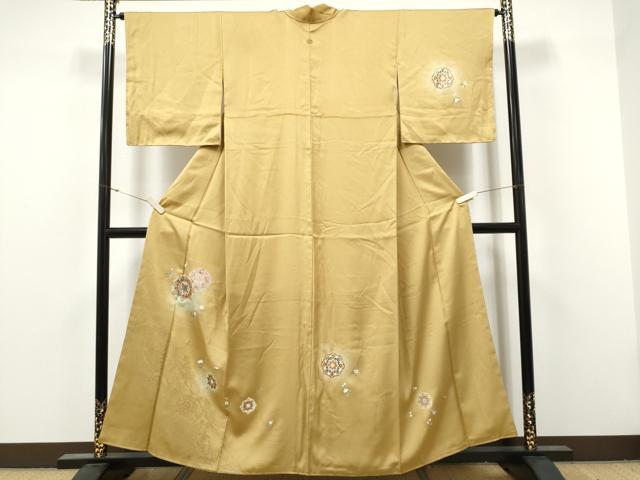 平和屋着物●訪問着　螺鈿　正倉院花文　蛍暈し　金銀彩　正絹　逸品　未使用　CABJ5088hy｜平和屋