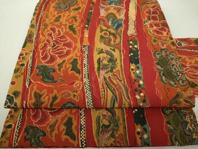 楽天市場】平和屋着物○京都手描友禅 中嶋剛司 蝋彩染 九寸名古屋帯