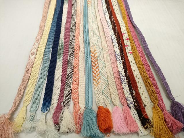 平和屋着物＊夏物 和装小物 帯締め20本セット レース織 逸品 DABH2471zzz｜平和屋