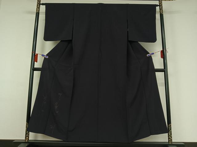 平和屋着物▽豪華色留袖　単衣　総刺繍　草葉文　正絹　逸品　AABH9875jh｜平和屋