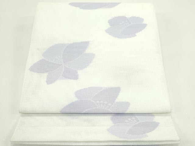 長閑やかさ屋御召しもの＊夏物 八寸名古屋帯 舞花文 未当て嵌める CABG7564rv